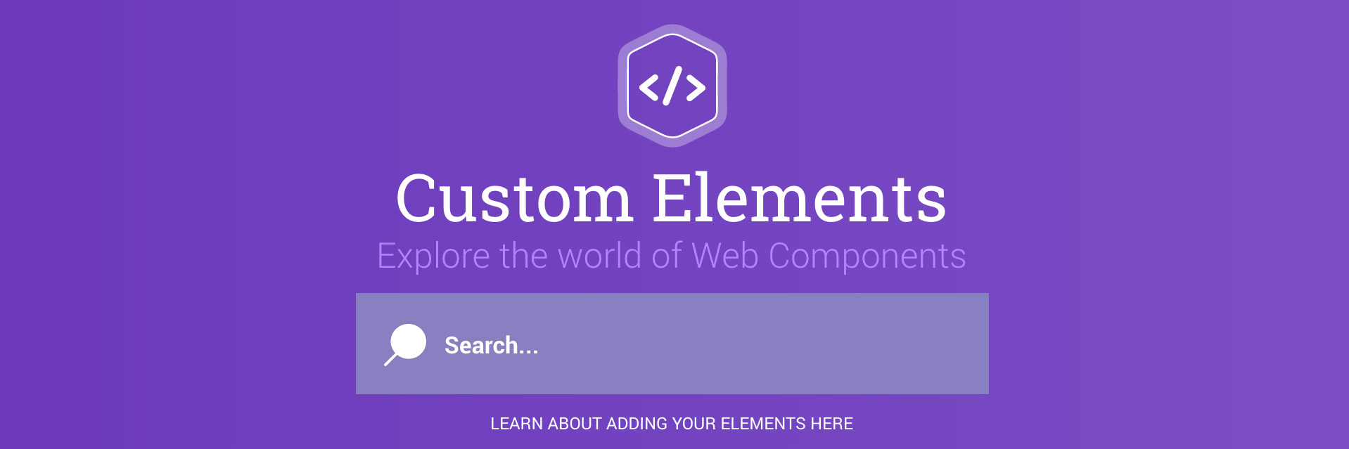 CustomElements.io