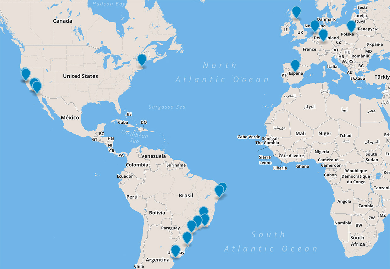 Graph: Talks per location